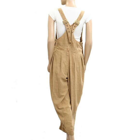 Free People We The Free Felix Tapered Overalls Jumpsuit Pinafore XL NEW 282955 - Picture 7 of 9